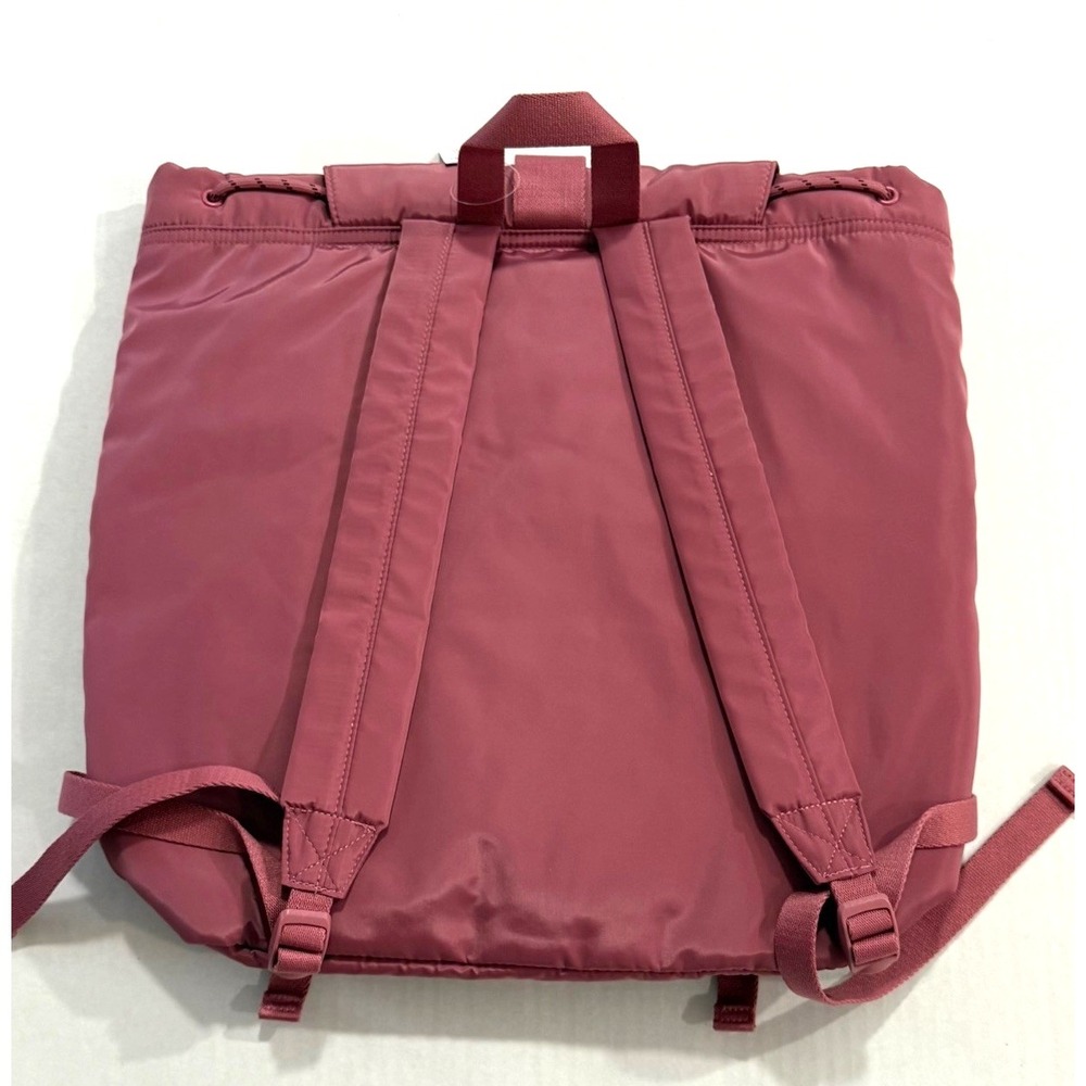 Victoria's Secret PINK Nylon Cargo Backpack Soft Begonia Adjustable Strap - Picture 3 of 10